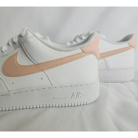 MEN\'S NIKE AIR FORCE ONE 1 07 NEXT NATURE WHITE / PINK DC9486-100 SNEAKERS main image 4